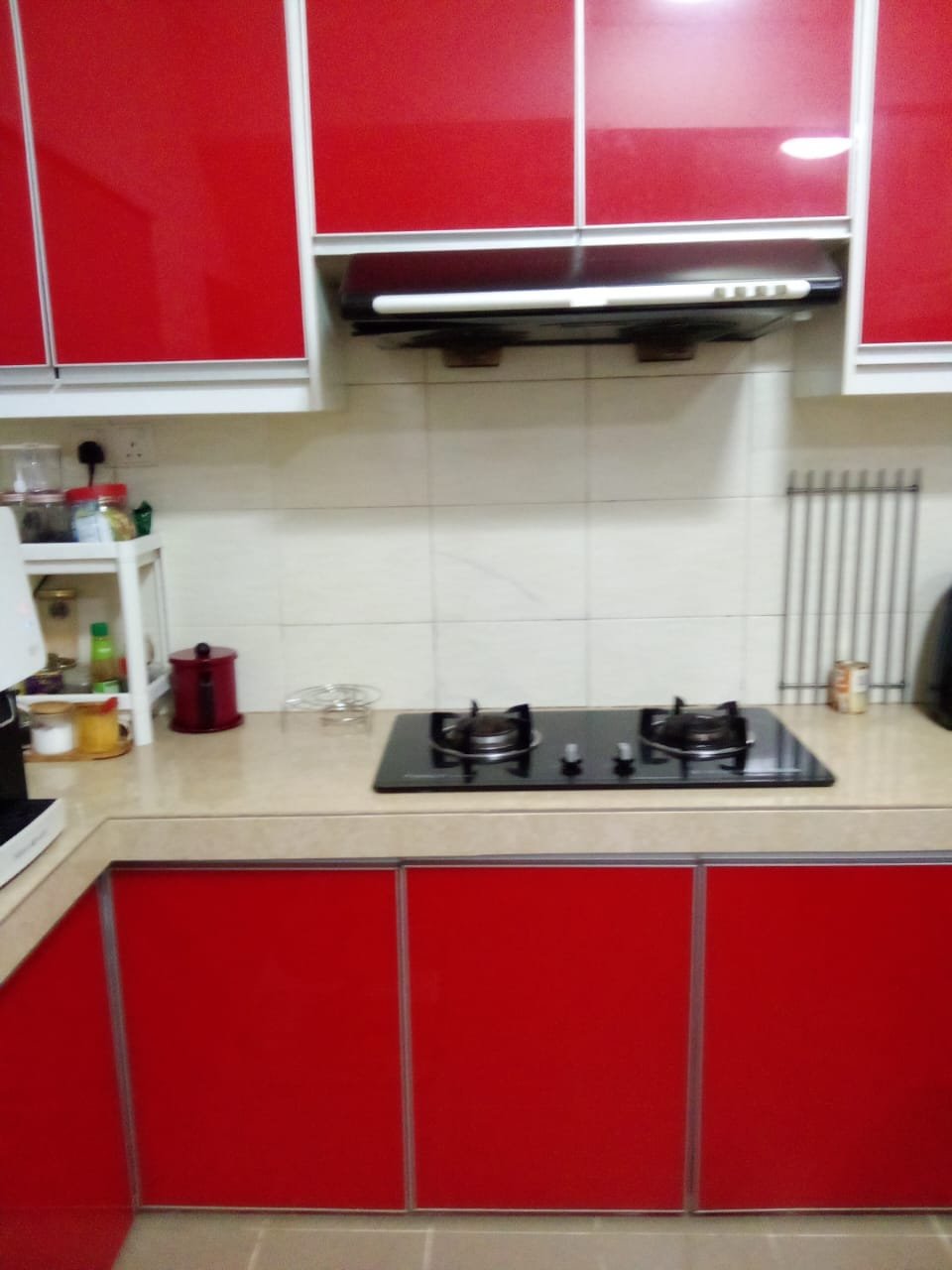 Kitchen cleaning before and after