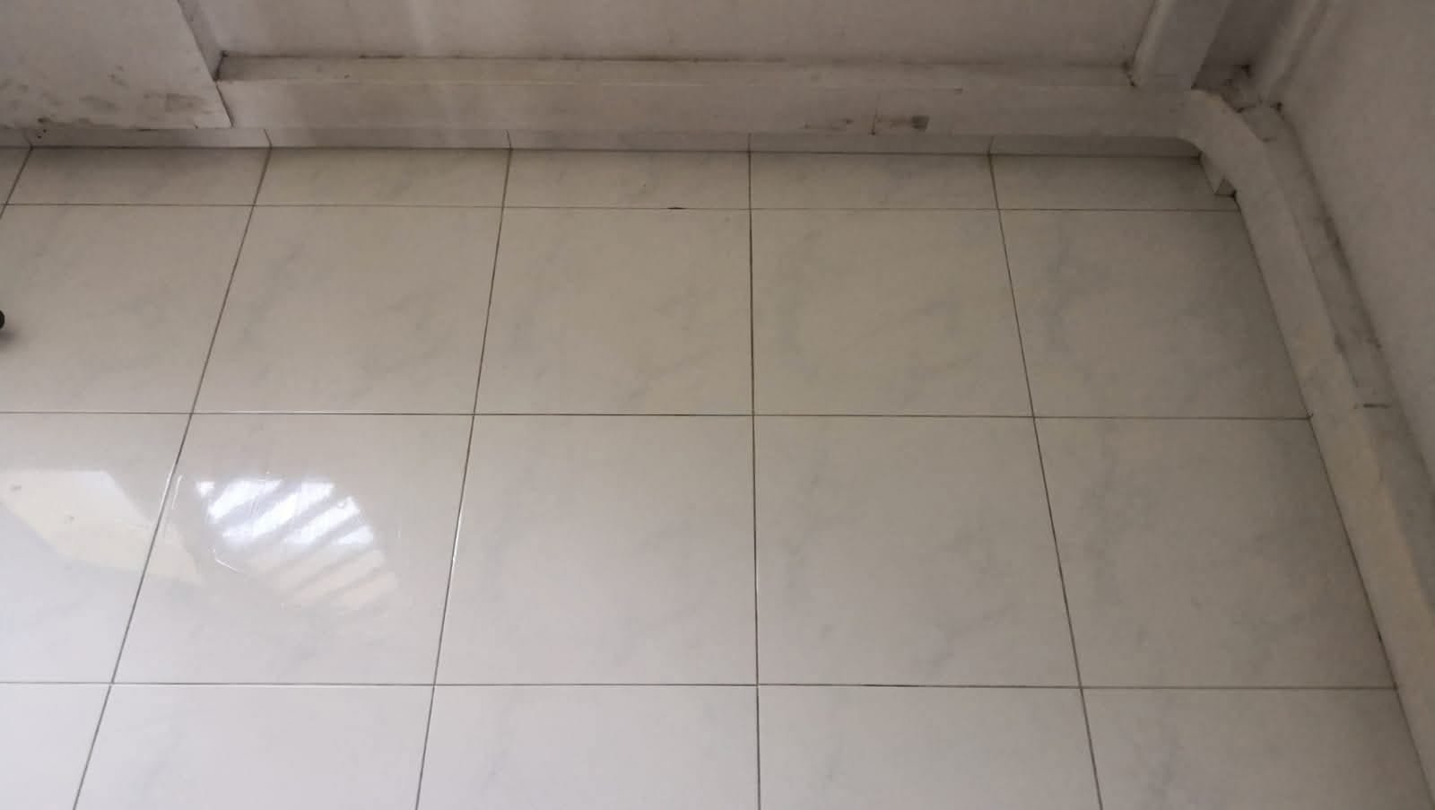 Post-renovation cleaning result